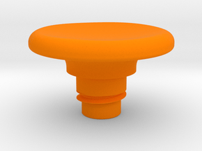 Surface Pen Tail Cap - Disc - Medium in Orange Smooth Versatile Plastic