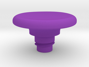 Surface Pen Tail Cap - Disc - Large in Purple Smooth Versatile Plastic