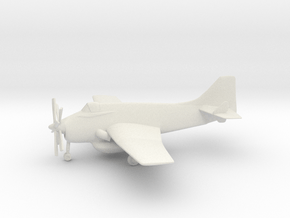 Fairey Gannet AEW.3 in White Natural Versatile Plastic: 1:64 - S