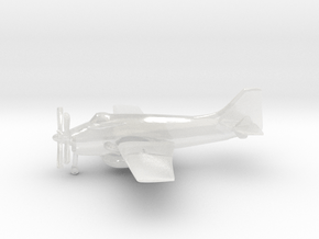 Fairey Gannet AEW.3 in Clear Ultra Fine Detail Plastic: 6mm