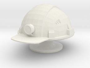  Construction Helmet CROCS CHARMS in White Natural Versatile Plastic