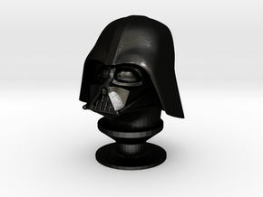 Darth Vader Helmet Charms for Crocs™ in Matte Black Steel