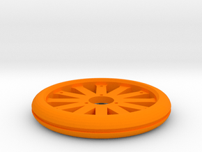 GRP Felge V 1:8 für Gewichtsringe in Orange Smooth Versatile Plastic