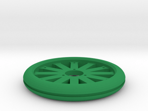 GRP Felge V 1:8 für Gewichtsringe in Green Smooth Versatile Plastic
