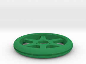 GRP Felge VI 1:8 für Gewichtsringe in Green Smooth Versatile Plastic