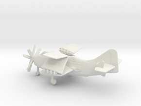 Fairey Gannet AS.I (folded wings) in White Natural Versatile Plastic: 1:144