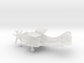 Fairey Gannet AS.I (folded wings) in Clear Ultra Fine Detail Plastic: 6mm