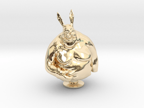 Big-Chungus Crocs™ Charms in 14k Gold Plated Brass