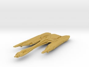 Klingon Qoj Class 1/15000 in Tan Fine Detail Plastic