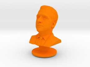 Michael Scott Charms in Orange Smooth Versatile Plastic