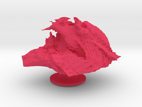 Predator Head Charms for Crocs™ in Pink Smooth Versatile Plastic