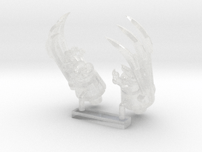 Vicious Talons - Demon Prince Weapons in Clear Ultra Fine Detail Plastic