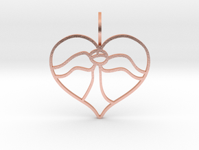Angel Heart in Natural Copper