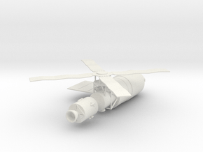 1/200 Scale Skylab in White Natural Versatile Plastic