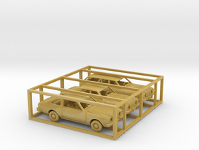 1/160 1976-78 Dodge Aspen 3 Car Set Kit in Tan Fine Detail Plastic