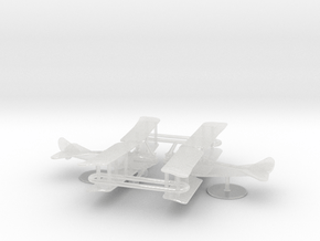 Rumpler C.I (various scales) in Clear Ultra Fine Detail Plastic: 6mm