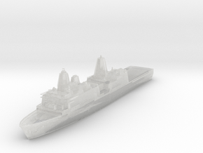 USS San Antonio Class in Clear Ultra Fine Detail Plastic: 1:1200