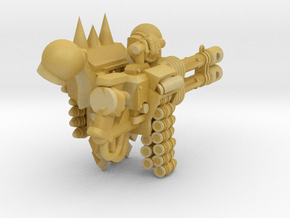 Chaos Anger Cannon wPack in Tan Fine Detail Plastic: Small