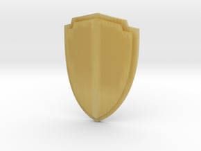 Blank Knight - Power Kite Shields (Left) in Tan Fine Detail Plastic: Small