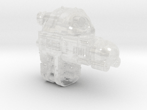 Right - Atlas Redemptor: V2 MissileLauncher in Clear Ultra Fine Detail Plastic