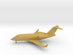 Bombardier Challenger 604 in Tan Fine Detail Plastic: 1:350