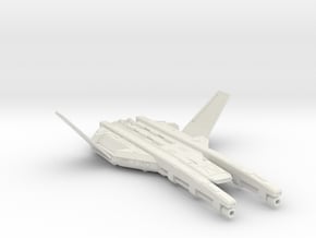 SkyCrane Freighter Variant 1 in White Natural Versatile Plastic