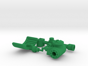 TF Micromaster Anti Aircraft Base Accessories in Green Smooth Versatile Plastic