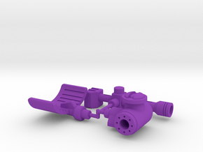 TF Micromaster Anti Aircraft Base Accessories in Purple Smooth Versatile Plastic