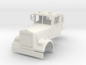 1/64th 1970's White Western Star dual headlights in White Natural Versatile Plastic