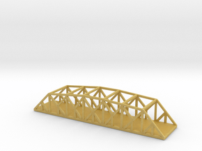 1/700 Scale Through Petit Truss Bridge in Tan Fine Detail Plastic