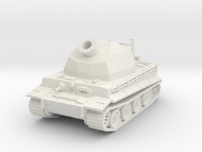 Surmtiger early 1/72 in White Natural Versatile Plastic