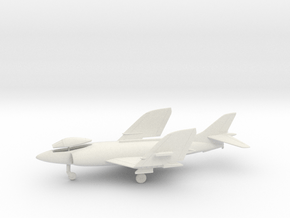 Supermarine Scimitar (folded wings) in White Natural Versatile Plastic: 1:64 - S