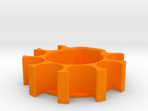 Bully 2 7xTungsten holder  in Orange Smooth Versatile Plastic