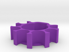 Bully 2 7xTungsten holder  in Purple Smooth Versatile Plastic