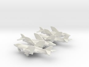Supermarine Scimitar (folded wings) in White Natural Versatile Plastic: 1:350