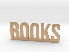 Books in Natural Bronze