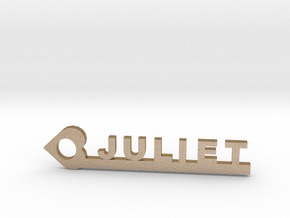 Juliet in Polished Gold Steel: Small