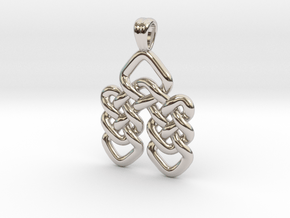 Duo knot in Platinum