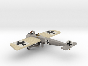 Kurt Student Fokker E.IV (full color) in Matte High Definition Full Color