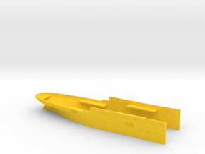 1/600 RMS Carpathia Stern Waterline in Yellow Smooth Versatile Plastic
