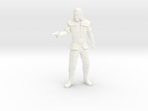 Star Trek - Klingon 1 in White Processed Versatile Plastic