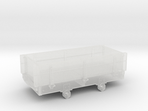 Penrhyn Railway fullersite wagon version 2 009 in Clear Ultra Fine Detail Plastic
