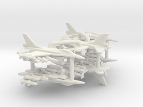 F-16V Viper (Loaded) in White Natural Versatile Plastic: 1:700