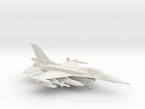 F-16V Viper (Loaded) in White Natural Versatile Plastic: 1:200