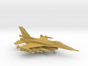 F-16V Viper (Loaded) in Tan Fine Detail Plastic: 1:200