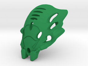 Kanohi Omulo Mask of dissolution in Green Smooth Versatile Plastic