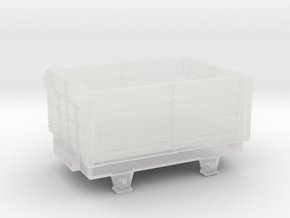 NWNGR granite wagon 009 in Clear Ultra Fine Detail Plastic