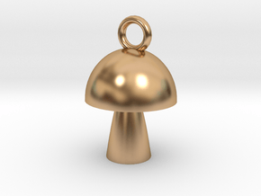 Mushroom in Polished Bronze