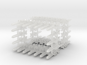 AA-12 Adder Individual in Clear Ultra Fine Detail Plastic: 1:288