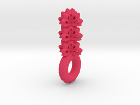 "Quit the Typical & Feel Empowered" Pendant in Pink Smooth Versatile Plastic